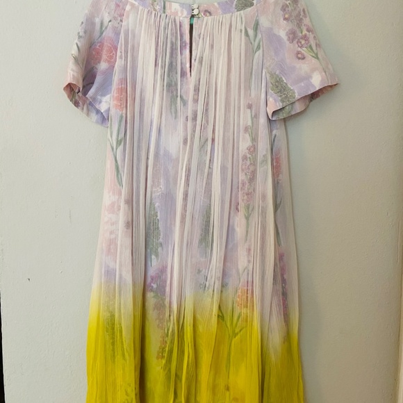 Anthropologie Floral Dress- perfect for spring - Picture 7 of 9